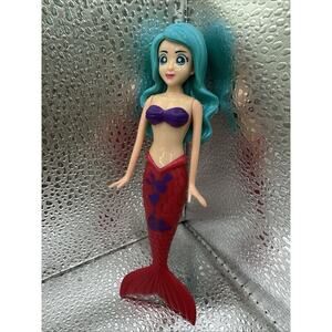 Banzai Bathtub Fun Magical Mermaid Diving Pool Toy Doll Pink Tail